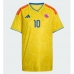 Camiseta Colombia James Rodriguez #10 Primera Equipación Replica Mundial 2026 para mujer mangas cortas